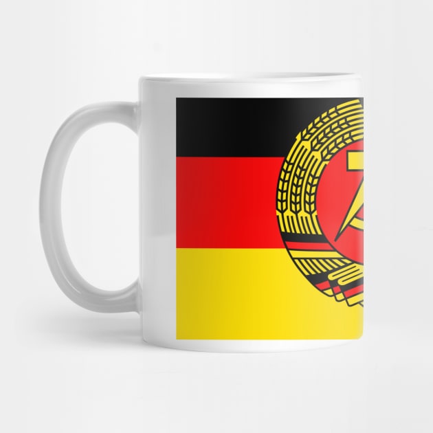 GDR flag (stylized) by GetThatCar